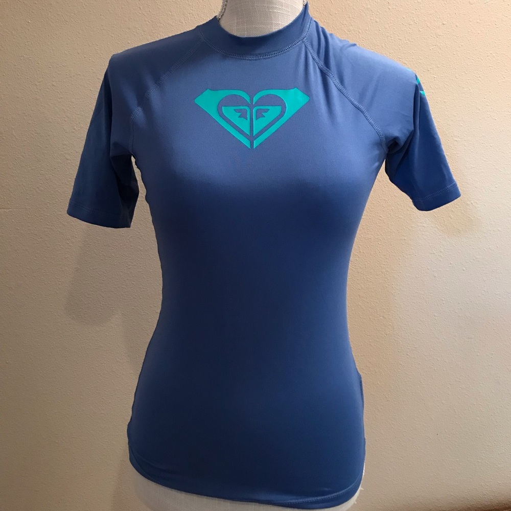 Roxy whole hearted rash guard sun protection UPF protection 50 rash vest Roxy - Picture 2 of 5